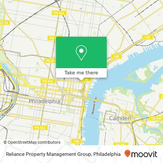 Mapa de Reliance Property Management Group