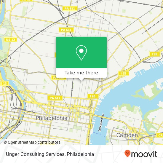 Unger Consulting Services map