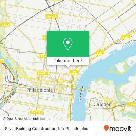 Silver Building Construction, Inc map