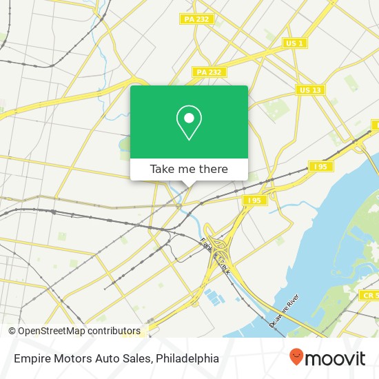 Empire Motors Auto Sales map