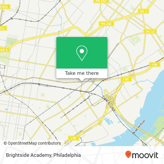 Brightside Academy map