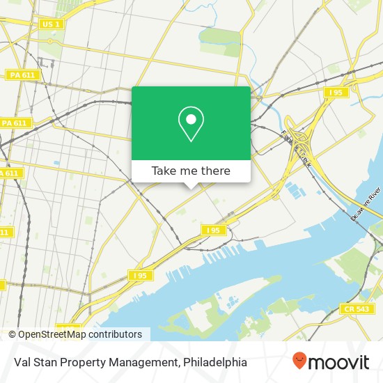 Mapa de Val Stan Property Management