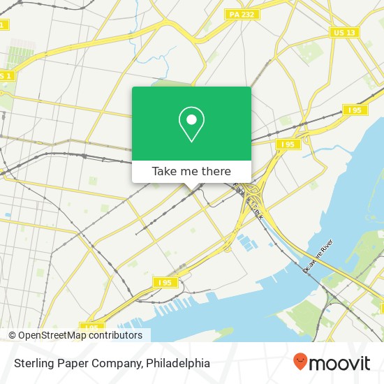 Sterling Paper Company map