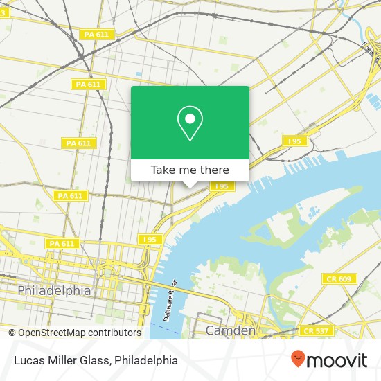 Lucas Miller Glass map