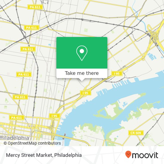 Mercy Street Market map