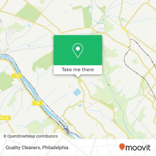 Quality Cleaners map