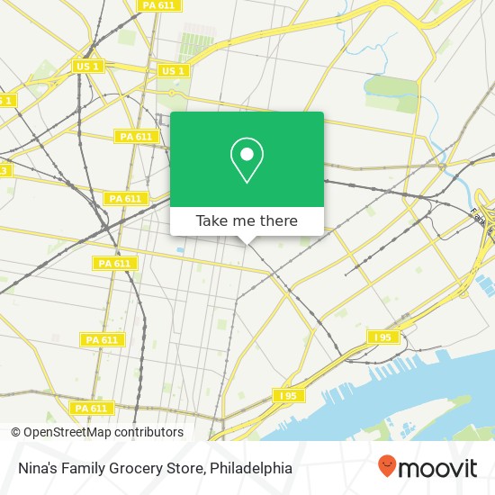 Nina's Family Grocery Store map