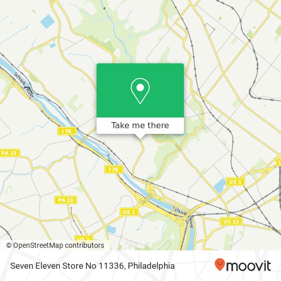 Mapa de Seven Eleven Store No 11336
