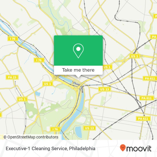 Mapa de Executive-1 Cleaning Service