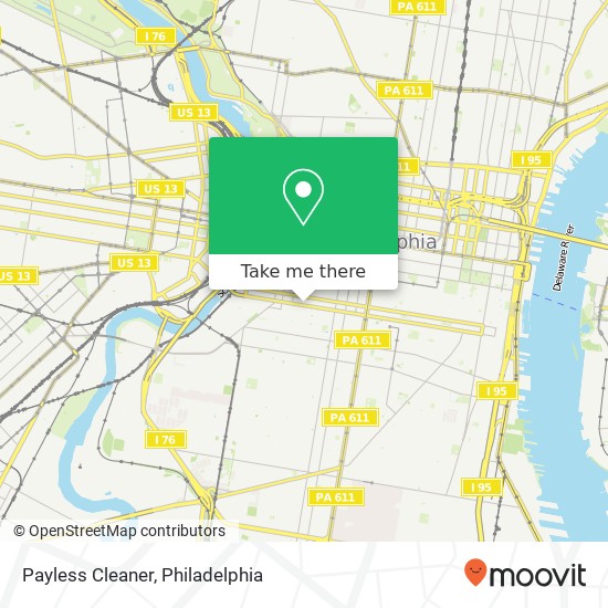 Payless Cleaner map