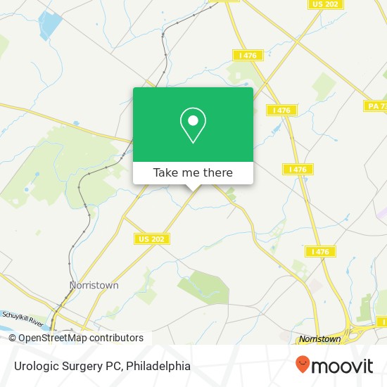 Urologic Surgery PC map