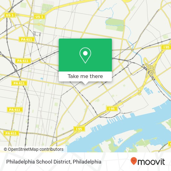 Mapa de Philadelphia School District