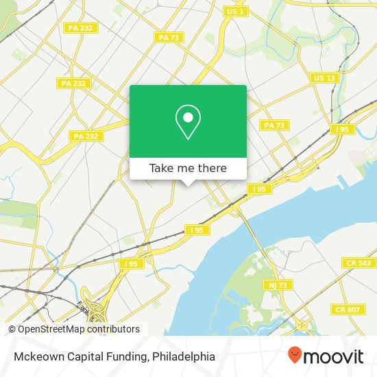 Mckeown Capital Funding map