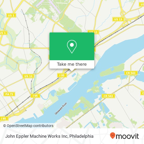 Mapa de John Eppler Machine Works Inc