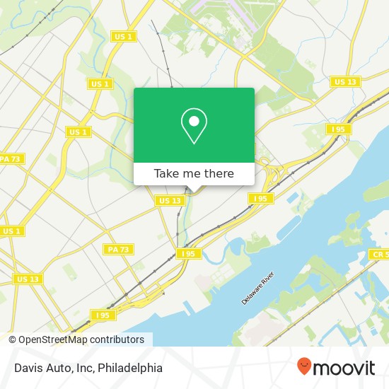 Davis Auto, Inc map