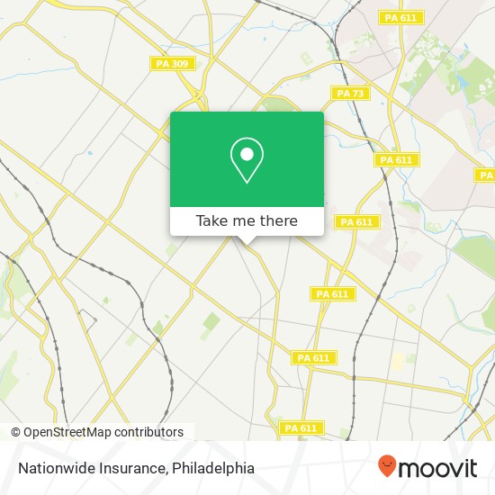 Nationwide Insurance map