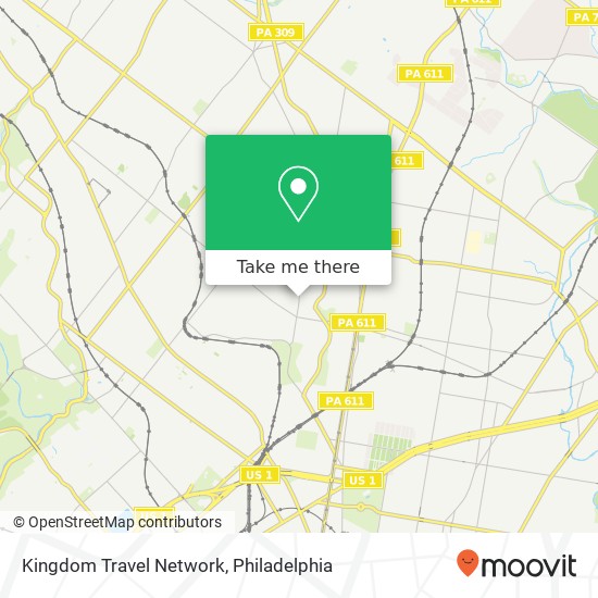 Kingdom Travel Network map