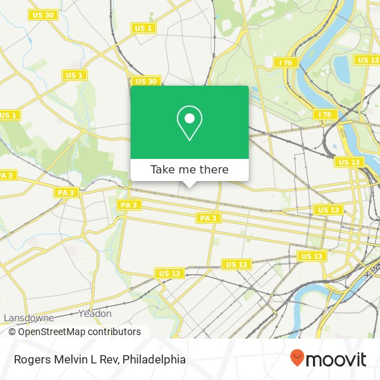 Mapa de Rogers Melvin L Rev