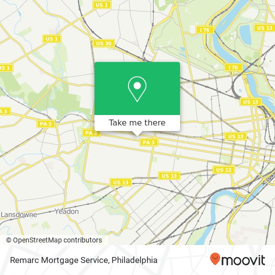 Remarc Mortgage Service map