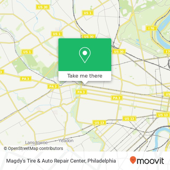 Mapa de Magdy's Tire & Auto Repair Center