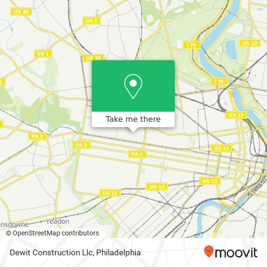 Dewit Construction Llc map