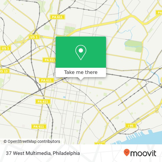 Mapa de 37 West Multimedia