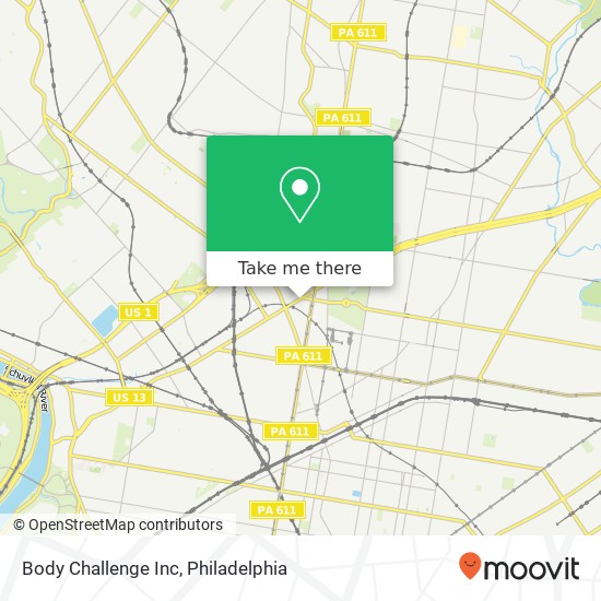 Body Challenge Inc map