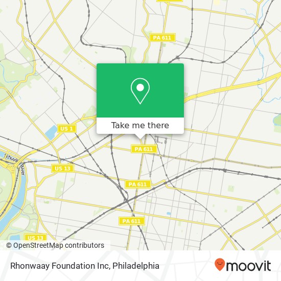 Rhonwaay Foundation Inc map