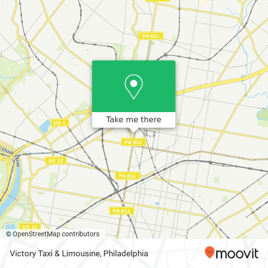 Mapa de Victory Taxi & Limousine