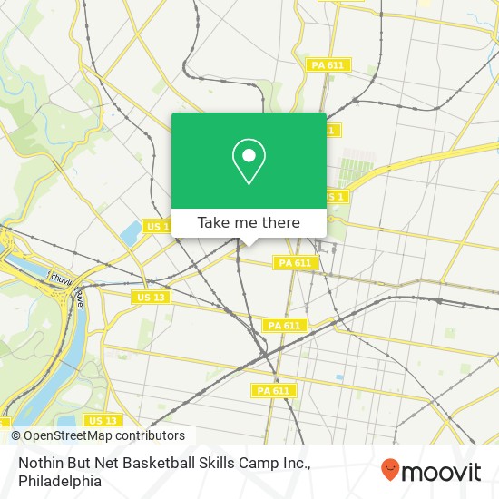 Mapa de Nothin But Net Basketball Skills Camp Inc.