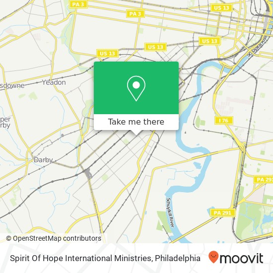 Mapa de Spirit Of Hope International Ministries