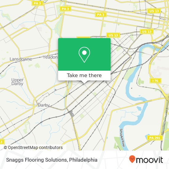 Snaggs Flooring Solutions map