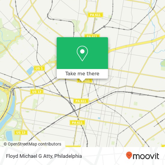 Floyd Michael G Atty map