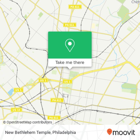 New Bethlehem Temple map