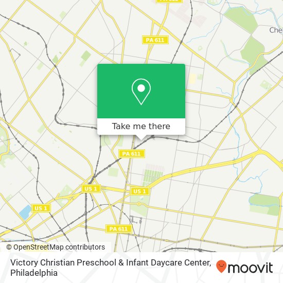 Mapa de Victory Christian Preschool & Infant Daycare Center