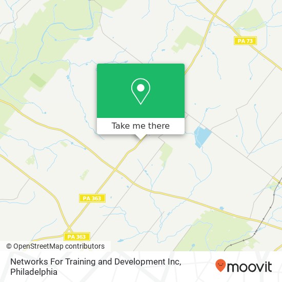 Mapa de Networks For Training and Development Inc
