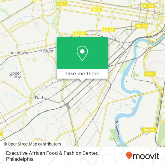 Mapa de Executive African Food & Fashion Center