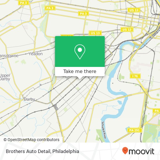 Brothers Auto Detail map