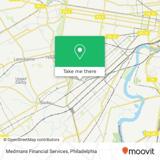 Medmans Financial Services map