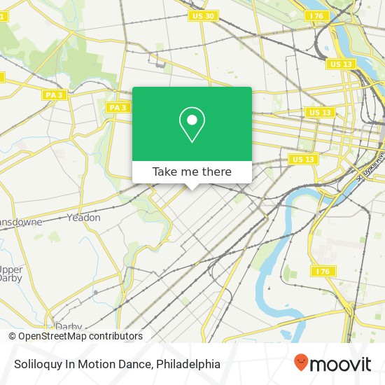 Mapa de Soliloquy In Motion Dance