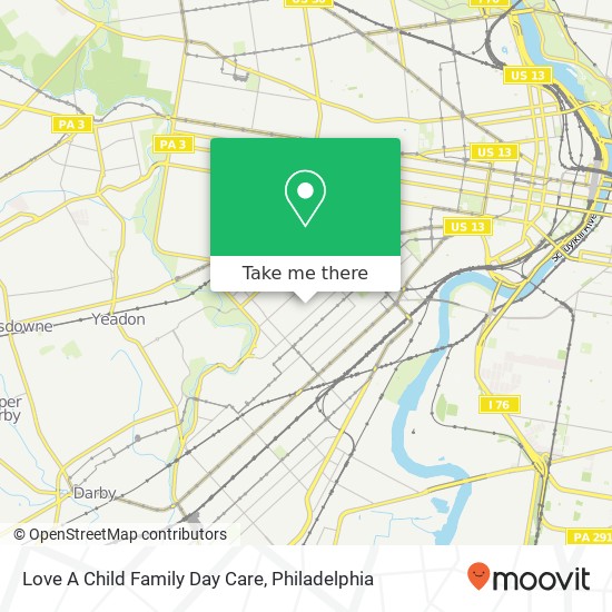 Mapa de Love A Child Family Day Care