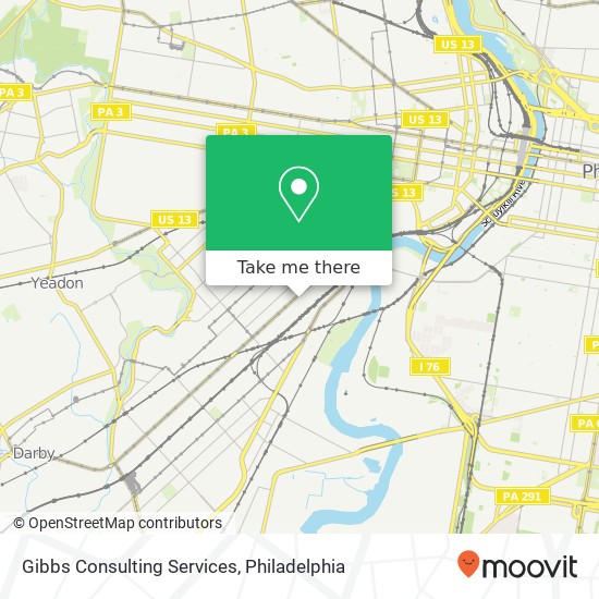 Gibbs Consulting Services map