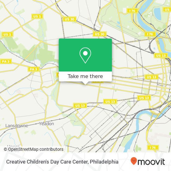 Mapa de Creative Children's Day Care Center