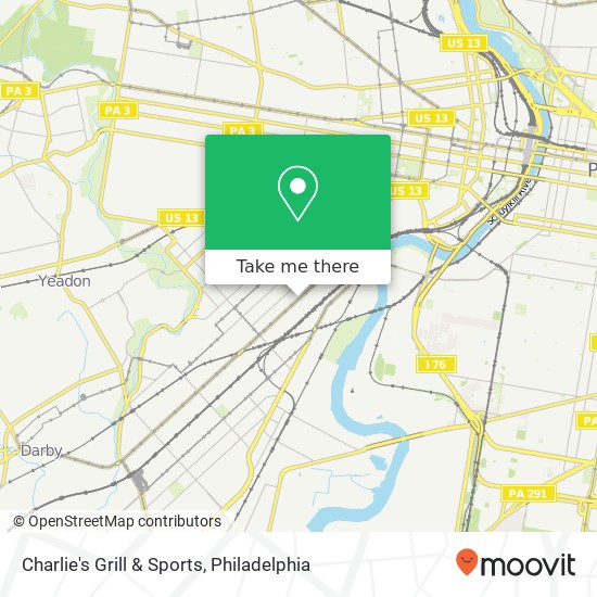 Mapa de Charlie's Grill & Sports