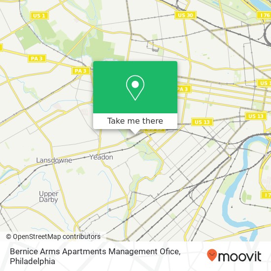 Bernice Arms Apartments Management Ofice map