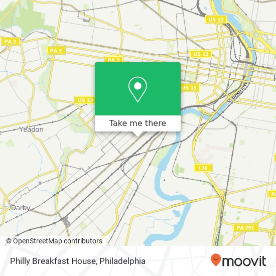 Philly Breakfast House map