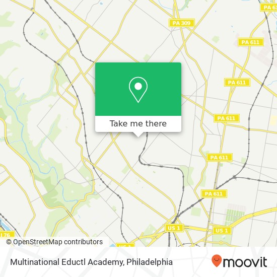 Multinational Eductl Academy map