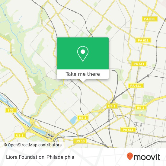 Liora Foundation map