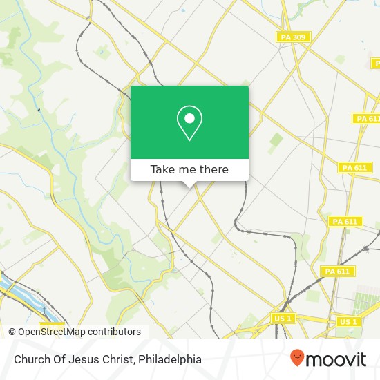 Church Of Jesus Christ map