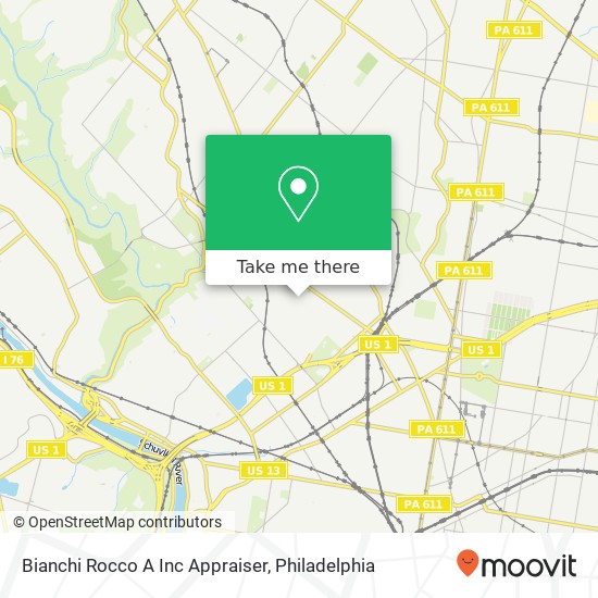 Mapa de Bianchi Rocco A Inc Appraiser